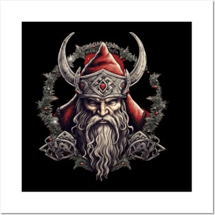 Viking Christmas logo Posters and Art